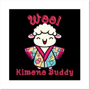 Kimono buddy Posters and Art